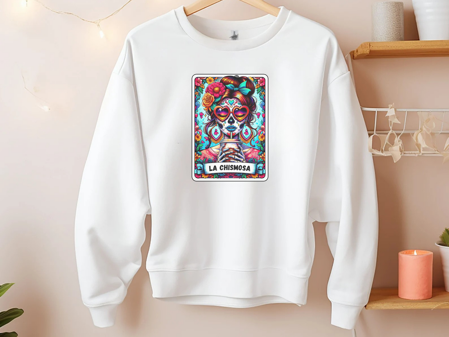 La Chismosa Tarot Card Sweatshirt